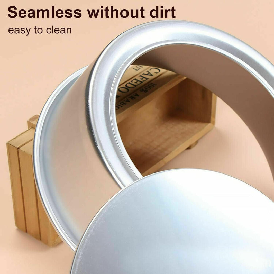 8-Inch Round Cake Pan with Removable Bottom