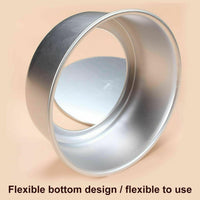 8-Inch Round Cake Pan with Removable Bottom