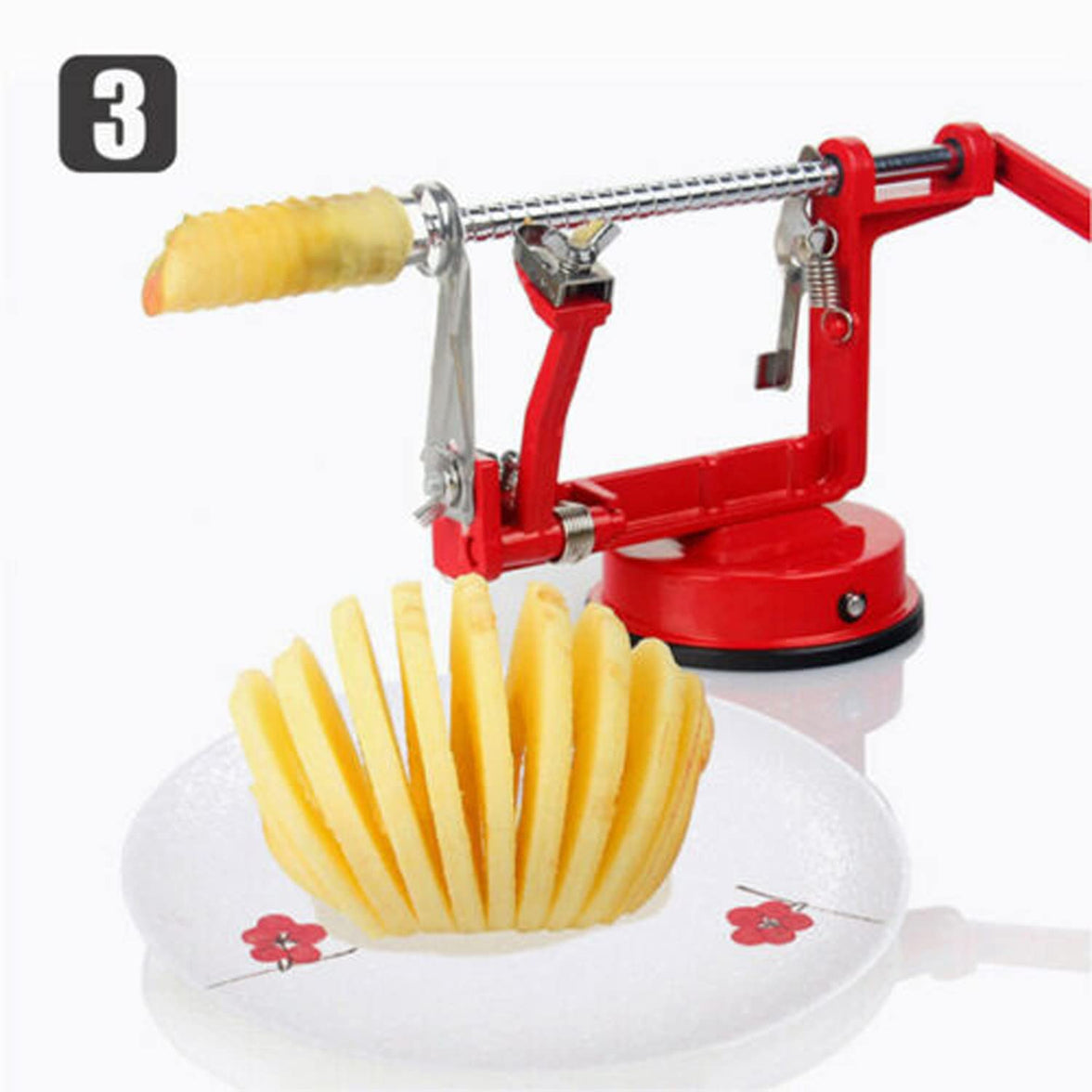 3-in-1 Apple Peeler, Corer & Slicer