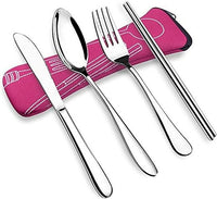 Reusable Stainless Steel Travel Cutlery Set