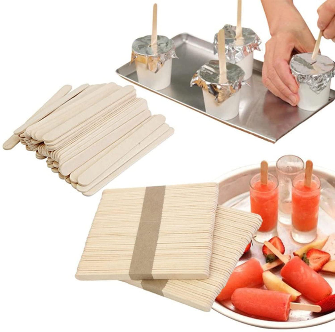Natural Wooden Craft Sticks