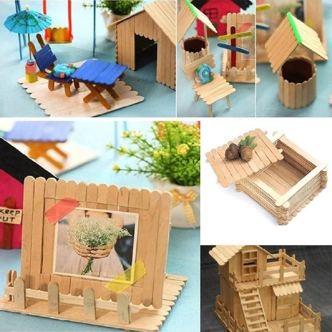 Natural Wooden Craft Sticks