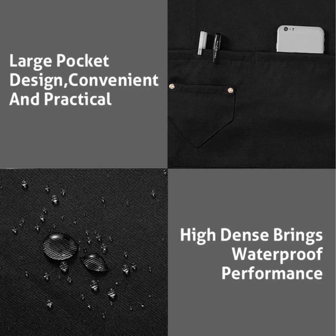 Unisex Waterproof Canvas Apron