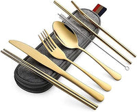 Reusable Stainless Steel Travel Cutlery Set