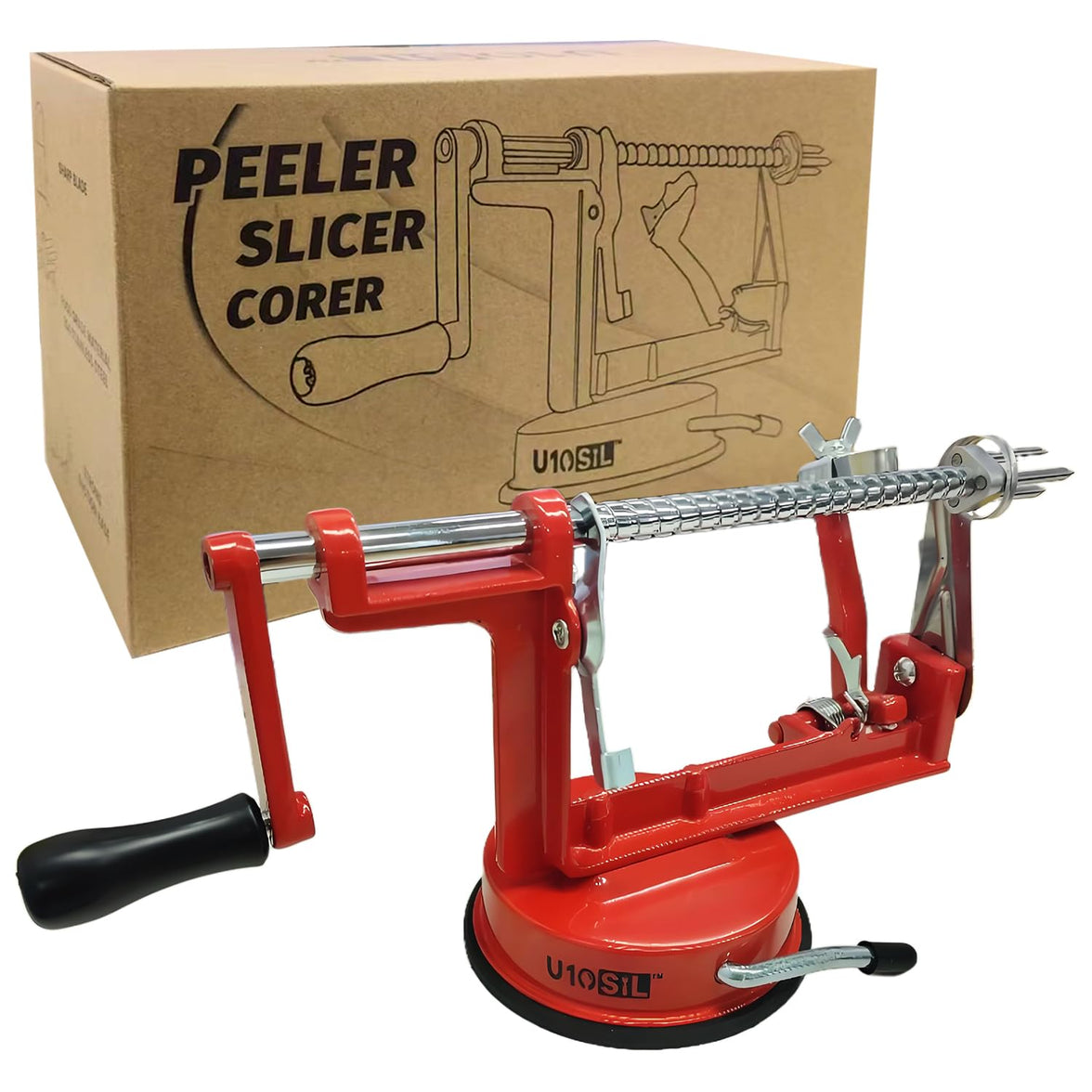 3-in-1 Apple Peeler, Corer & Slicer