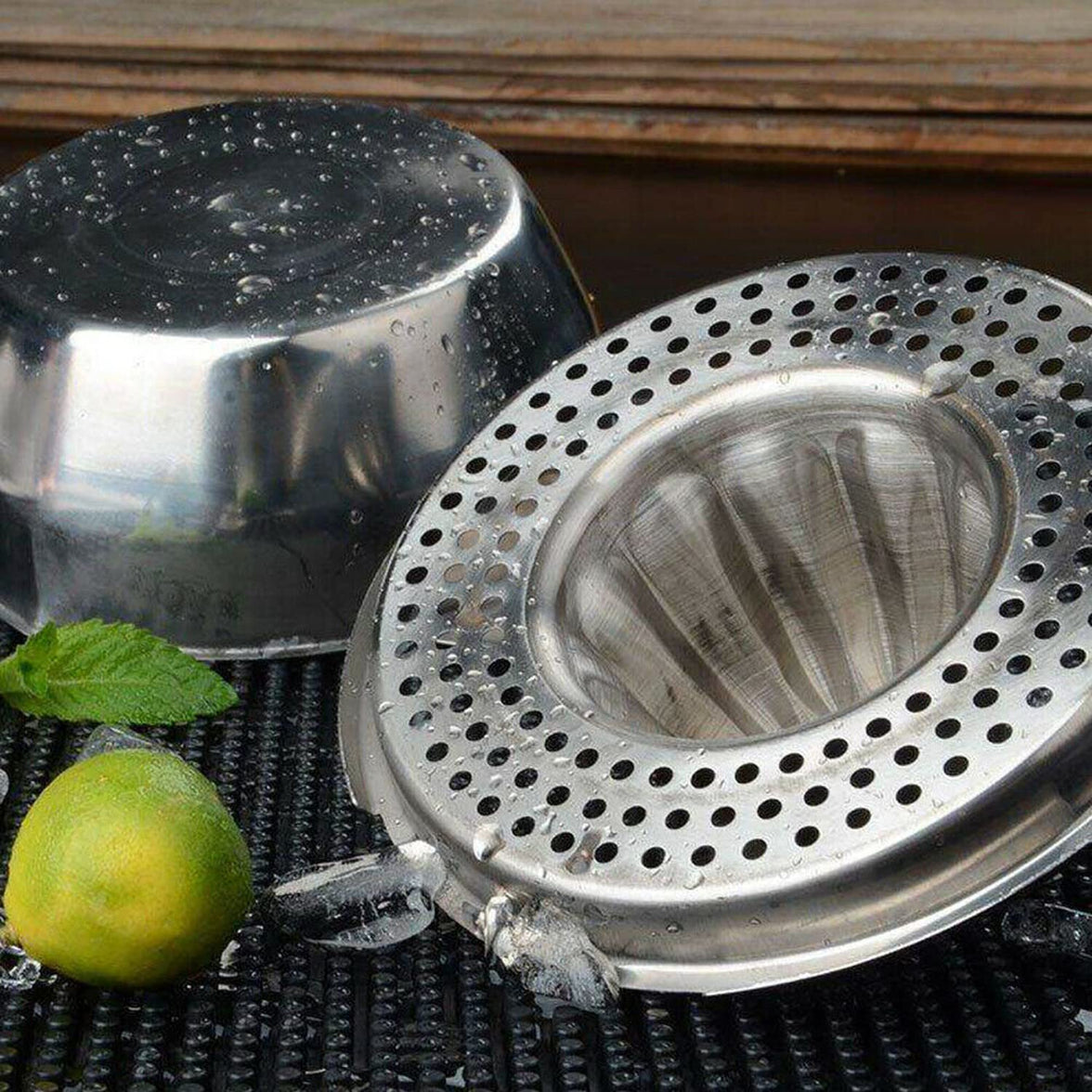 Manual Stainless Steel Citrus Juicer with Storage Bowl