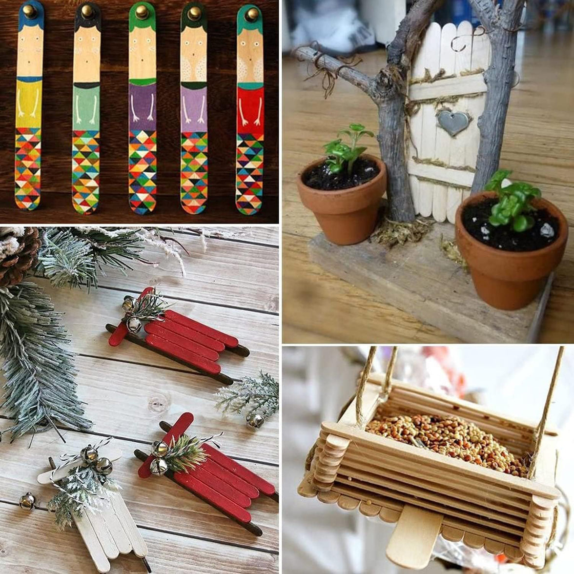 Natural Wooden Craft Sticks